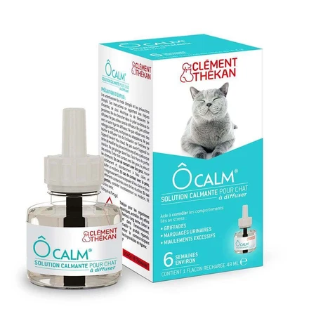 Clement-Thekan Ôcalm Успокаивающий раствор для кошек 1 флакон 48 мл: цены и характеристики