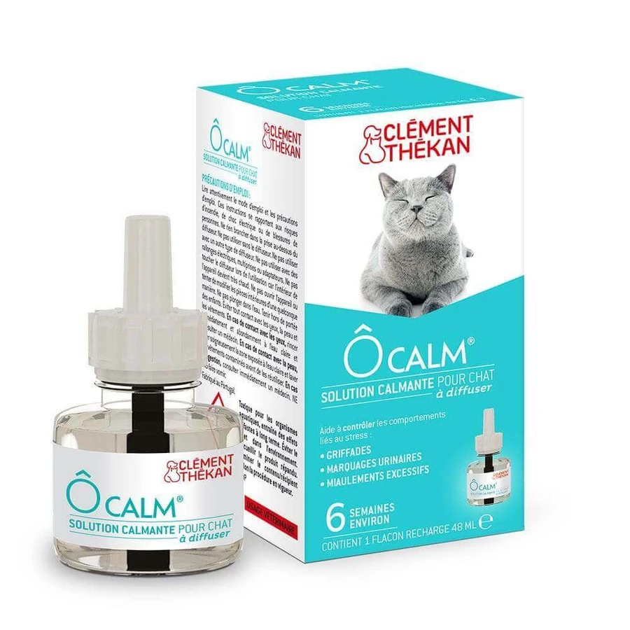 Clement-Thekan Ôcalm Успокаивающий раствор для кошек 1 флакон 48 мл: цены и характеристики