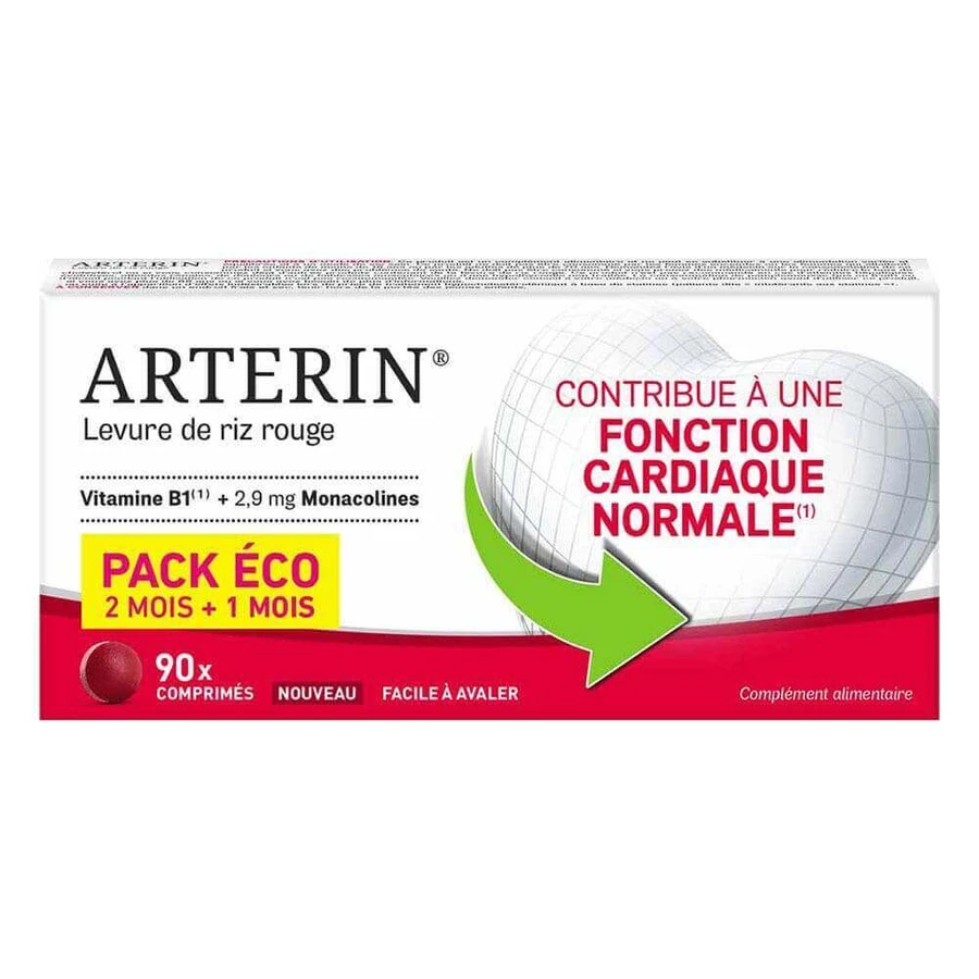 Omega Pharma Arterin Levure de Riz Rouge Pack éco x90 comprimés: цены и характеристики