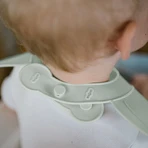 BabyOno, силиконовый нагрудник с регулируемой застежкой, зеленый, от 6 месяцев, 1 штука: цены и характеристики