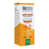 Органічний сонцезахисний крем Bioregena Spf50+ для обличчя та чутливих ділянок 40 мл