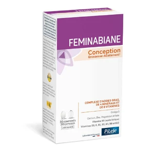 Pileje Feminabiane Pregnancy 30 таблеток + 30 капсул
