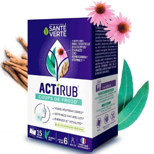 Sante Verte ActiRub Cold Shots Adult 15 Sachets