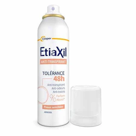 Etiaxil Антиперспирант-дезодорант аэрозоль 48ч Tolérance Sensitive Skin 2x150мл: цены и характеристики
