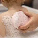 Мочалка для ванни BabyOno для немовлят та дітей, рожева, 1 шт.: ціни та характеристики