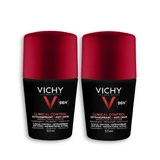 Vichy Дезодорант ролл-он Антиперспирант Антизапах для мужчин 96ч 2х50мл