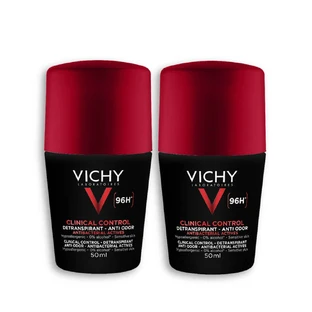 Дезодорант-антиперспірант Vichy Руликовий дезодорант-антиперспірант проти запаху для чоловіків 96 год 2х50мл