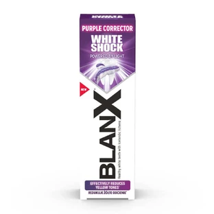 Отбеливающая зубная паста White Shock Purple, 75 мл, Blanx