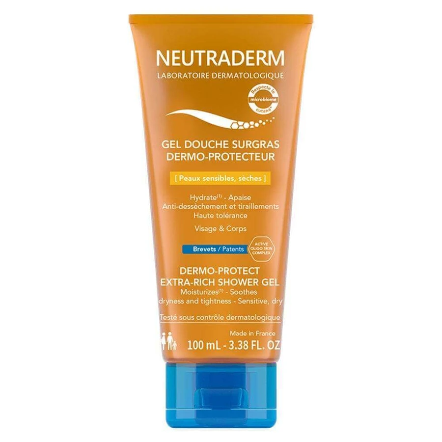 Neutraderm Surgras Dermo Protective Shower Gel Dry Skin 100ml: цены и характеристики