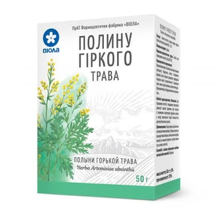 Полину гіркого трава 50 г пачка, з внутр. пакетом