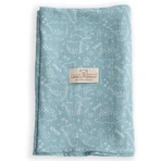 BabyMatex, мусліновий плед Muslin Design, 80 см х 120 см, синій з динозаврами: ціни та характеристики