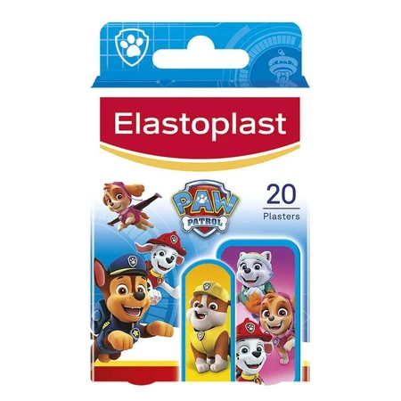Дитячі пластирі Elastoplast Лапа Патруль 20шт: ціни та характеристики