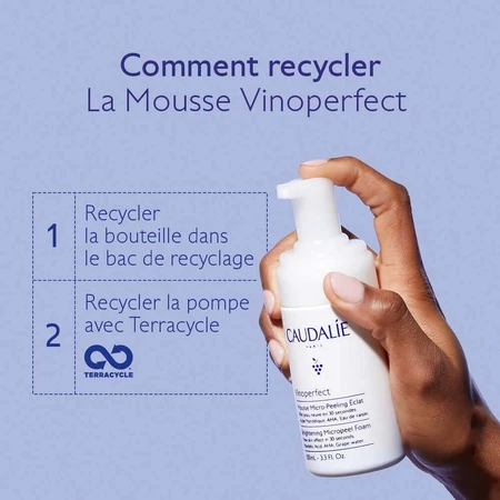 Caudalie Vinoperfect Сяючий мус для мікроперламутру 100 мл: ціни та характеристики