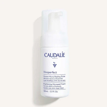 Caudalie Vinoperfect Сяючий мус для мікроперламутру 100 мл: ціни та характеристики