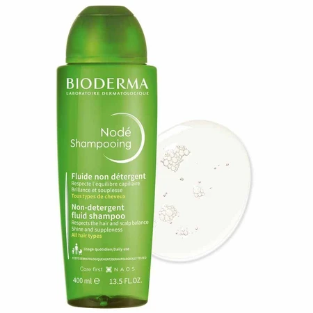 Шампунь для волосся Bioderma Node Non-Delipidising Fluid Shampoo для повсякденного використання, 400 мл: ціни та характеристики