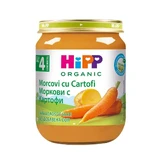 Органическое пюре из моркови с картофелем, 125 г, Hipp