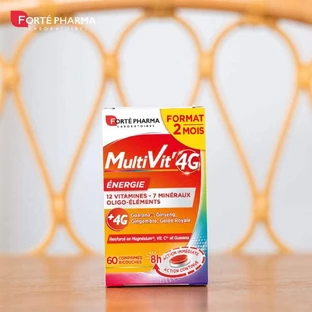 Forté Pharma MultiVit'4G Мультивитамины Минералы и микроэлементы 60 таблеток