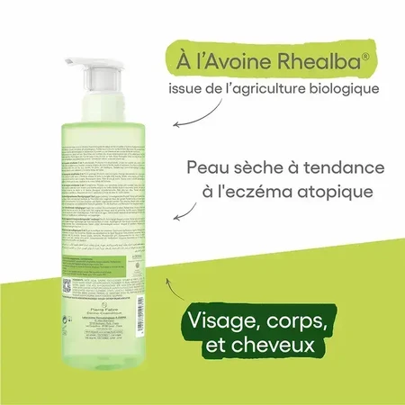 A-Derma Exomega Control Emollient очищающий гель для тела и волос 2х500 мл: цены и характеристики