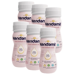 Жидкая молочная смесь Kendamil 1 Liquid, с рождения, 6 шт. по 250 мл