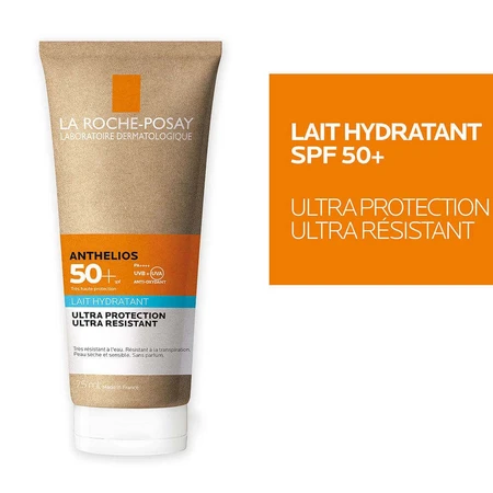 La Roche-Posay Anthelios Солнцезащитный увлажняющий крем для тела spf50+ без аромата 75 мл: цены и характеристики
