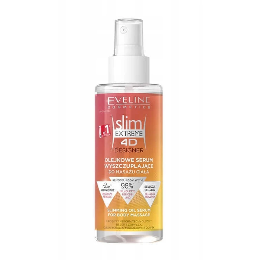 Eveline Cosmetics Slim Extreme 4D Designer Slimming Body Massage Oil Serum, 150 мл: цены и характеристики
