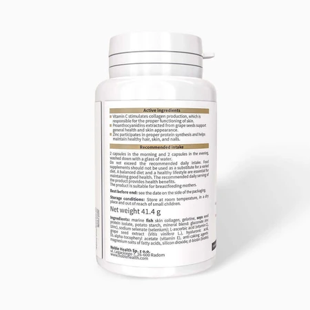 Колаген класу А Noble Health, 90 капсул: ціни та характеристики