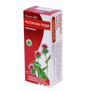 Расторопши плоды 100 г пачка, с внутр. пакетом