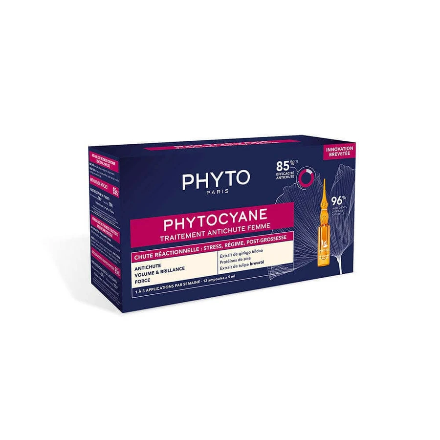 Phyto Phytocyane Anti-Fall Treatment для женщин 12 ампул x 5 мл: цены и характеристики