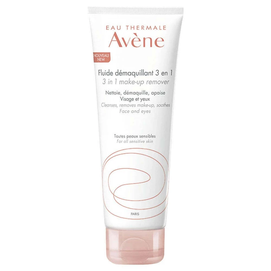 Avène Les Essentiels 3-в-1 Очищающая жидкость для лица и глаз для чувствительной кожи 200 мл: цены и характеристики