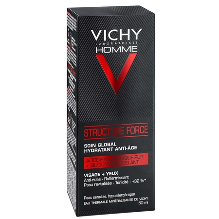 Vichy Men's Global Moisturising Anti-Age Treatment Structure Force - 50 мл: цены и характеристики