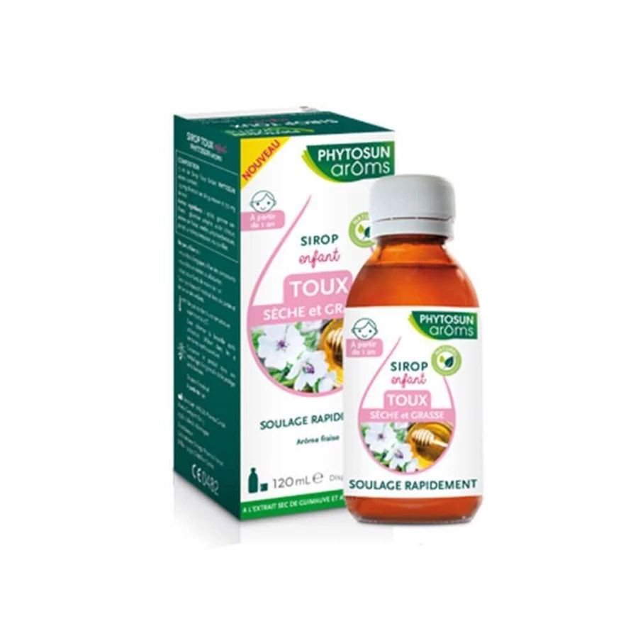 Аромасироп Phytosun Aroms для лечения сухого и хрипящего кашля у детей 120 мл: цены и характеристики