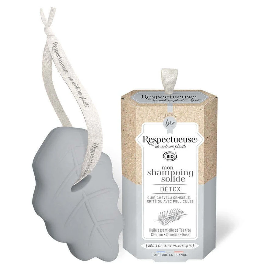 Respectueuse Organic Solid Shampoo Detox Tea Tree Natural Perfume 75g: цены и характеристики