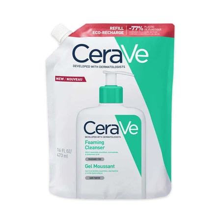 Cerave Очищуючий гель для обличчя Moussant Visage Et Cou для нормальної та жирної шкіри 473 мл: ціни та характеристики