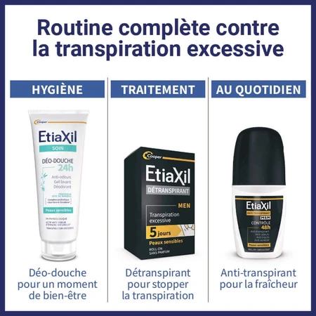 Etiaxil Роликовый дезодорант без алюминия для мужчин 48 часов Peaux Sensibles 50 мл: цены и характеристики