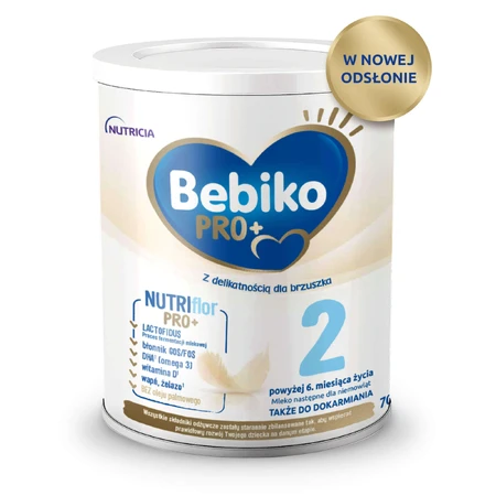 Набір Bebiko Pro+ 2 Nutriflor Pro+, молочко після годування, від 6 місяців, 3 x 700 г + Ziajka, гель для миття тіла та волосся для дітей, від 6 місяців, 400 мл безкоштовно: ціни та характеристики