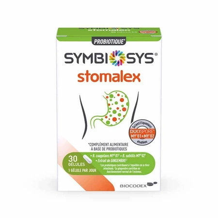 Symbiosys Stomalex 30 капсул: цены и характеристики