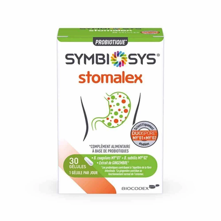 Symbiosys Stomalex 30 капсул: цены и характеристики