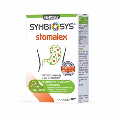 Symbiosys Stomalex 30 капсул: цены и характеристики