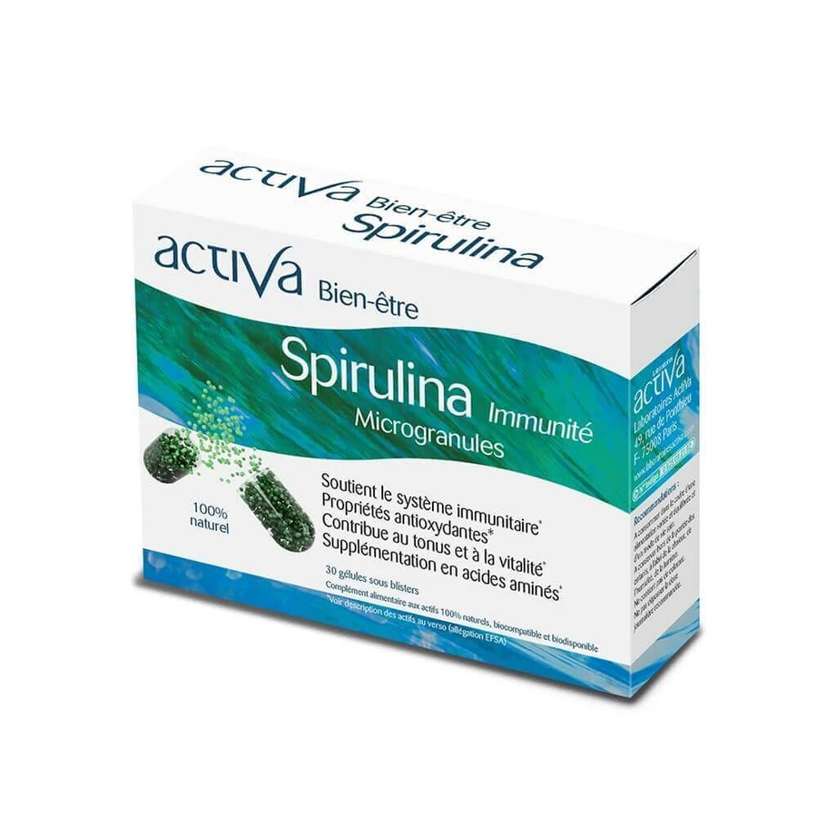 Activa Bien Etre Spirulina 30 гелів: ціни та характеристики