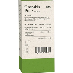 Boiron Cannabis Pro 20%, конопляна олія, 11 мл