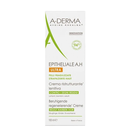 Заспокійливий крем A-Derma Epithelial A.H Ultra Restructuring Soothing Cream 100 мл: ціни та характеристики