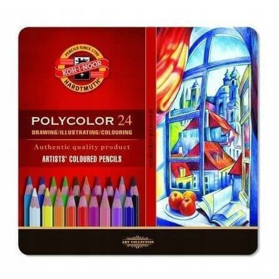 Koh-I-Noor, Карандаши для глаз, 24 цвета: цены и характеристики
