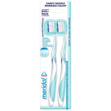 М'яка зубна щітка Meridol Soft Duo Pack: ціни та характеристики