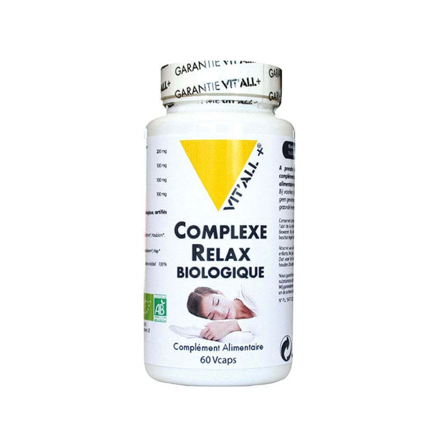 Vit'All+ Органический релаксационный комплекс 60 капсул: цены и характеристики