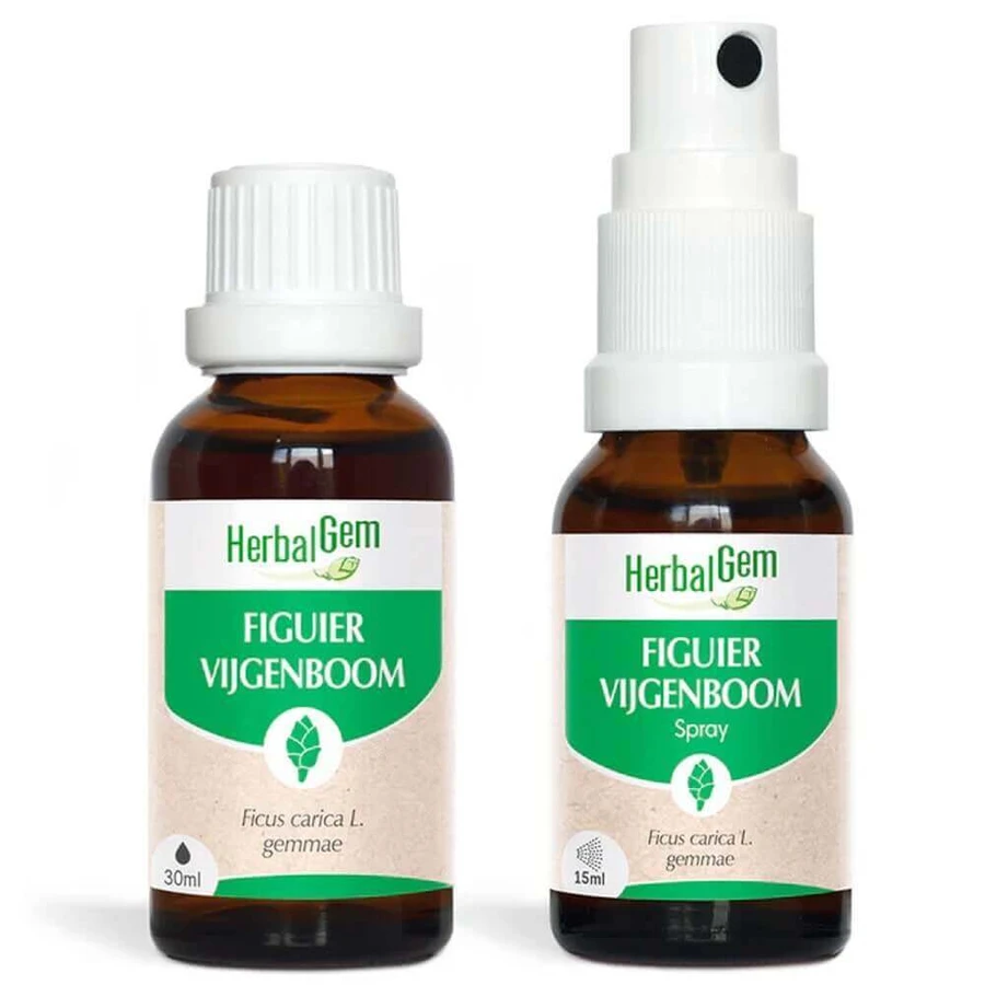 Herbalgem Bourgeons Figuier Біо-розчин для пиття 30мл + спрей 15мл: ціни та характеристики