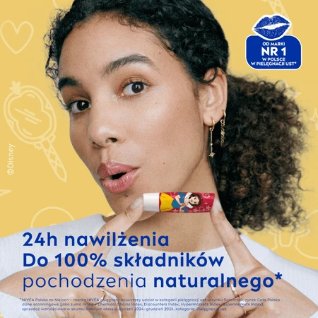 Nivea Disney Princess, ухаживающая помада, яблоко, Белоснежка, 4,8 г: цены и характеристики