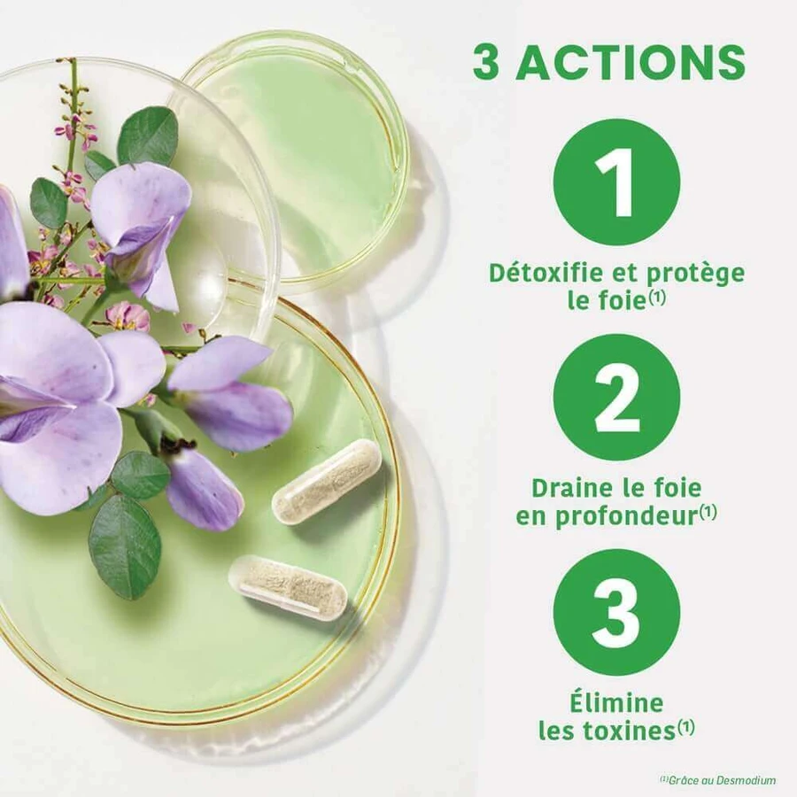 Santarome Desmodium 2500 Détoxifiant du Foie 30 Geluli: цены и характеристики
