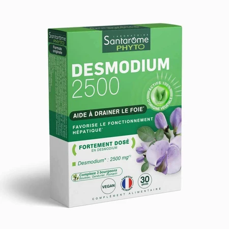 Santarome Desmodium 2500 Détoxifiant du Foie 30 Geluli: цены и характеристики