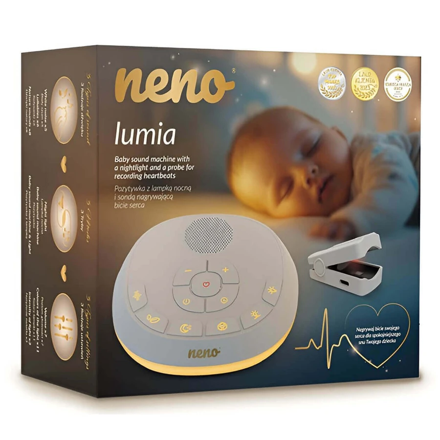 Neno Lumia, музыкальная шкатулка с ночником и датчиком для записи сердцебиения: цены и характеристики