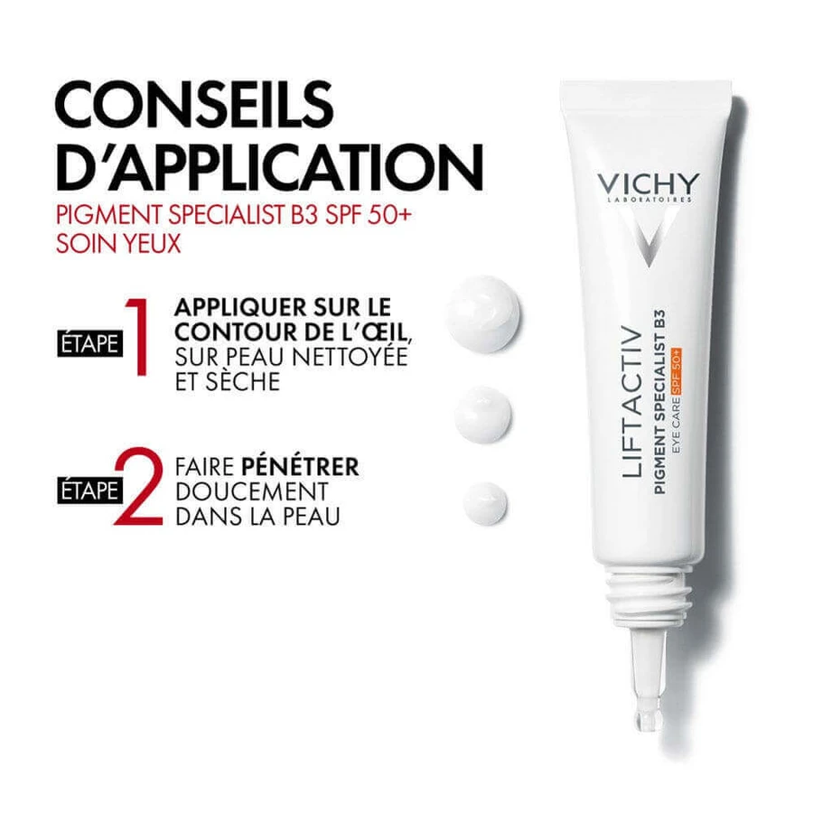 Vichy Liftactiv Soin Yeux Pigment Specialist B3 SPF50+ 15 мл: цены и характеристики